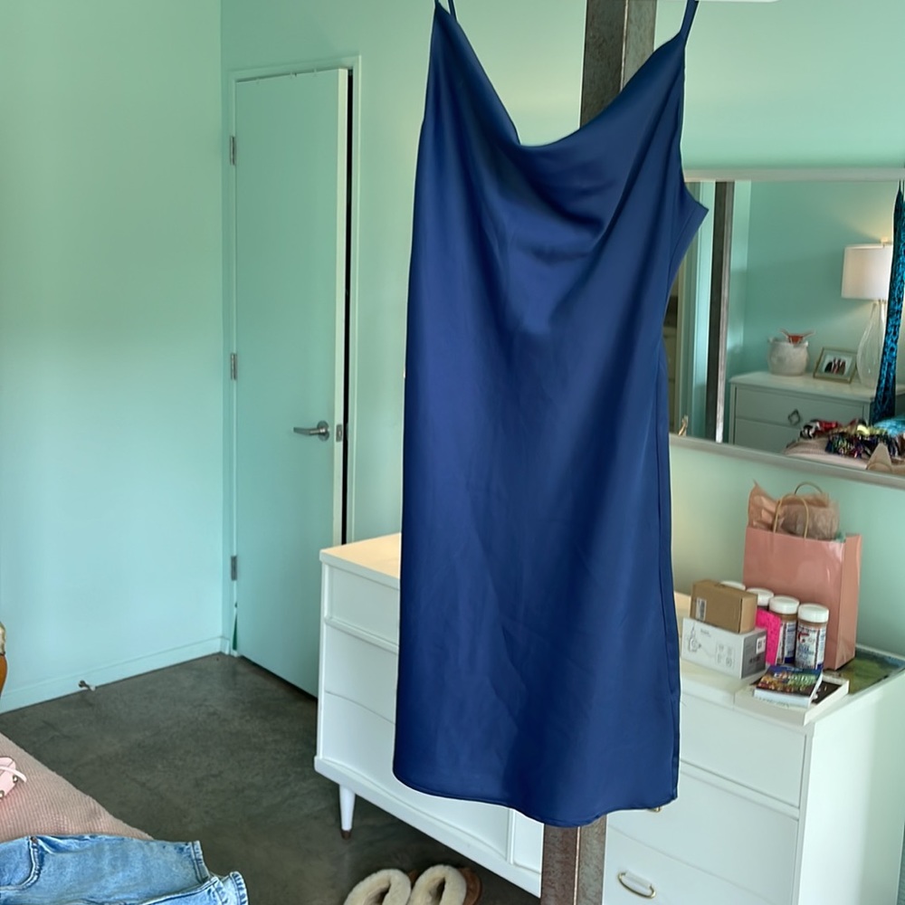 Cowlick neck dress